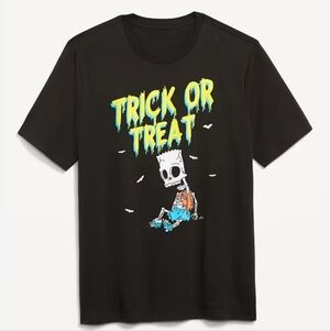 Simpsons Trick or Treat Adult T-Shirt